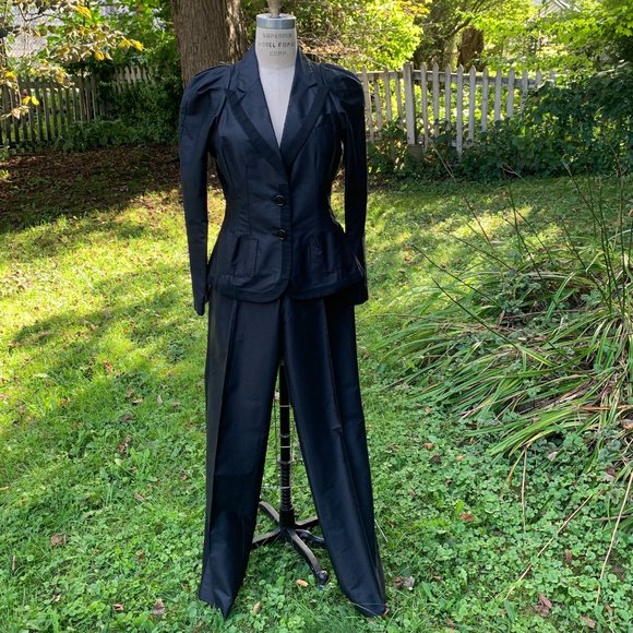 Sonia by Sonia Rykiel Black Body-con Pantsuit - Picture 6 of 16